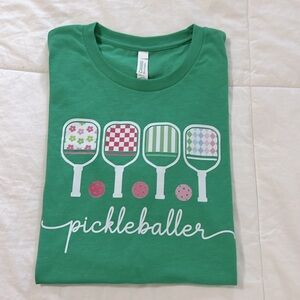 Pickle baller Tee Shirt Womens M